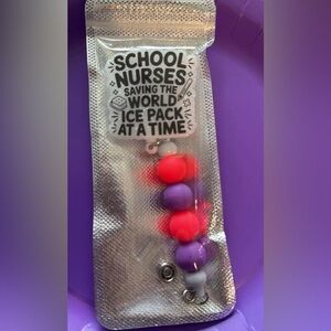 School Nurse Badge Reel